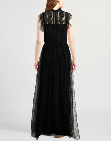 Woman Maxi dress Black Size 6 Polyamide
