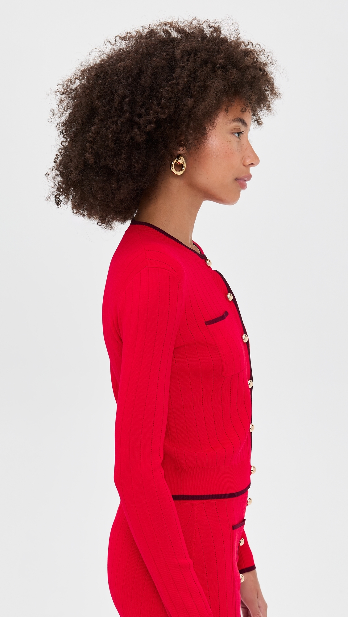 Diana Cardigan Red