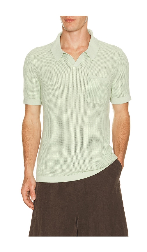 Rhone Coastal Johnny Collar Polo in Mint. M. Also in S, L, XL/1X, XXL/2X