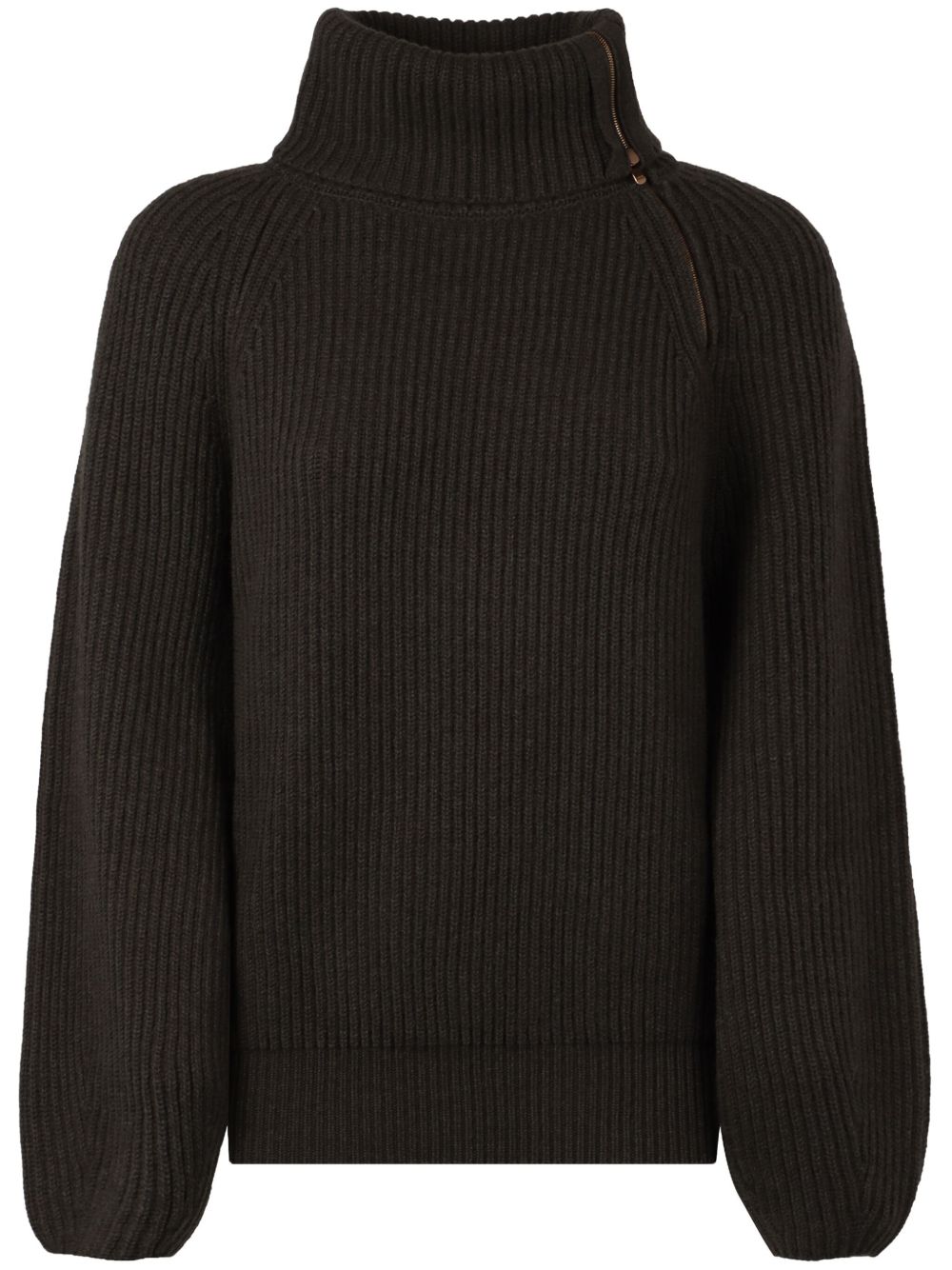 Agnona wool sweater - Black