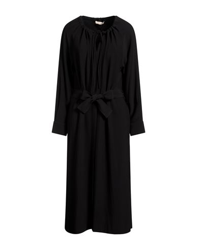 Woman Midi dress Black Size 2 Viscose, Acetate