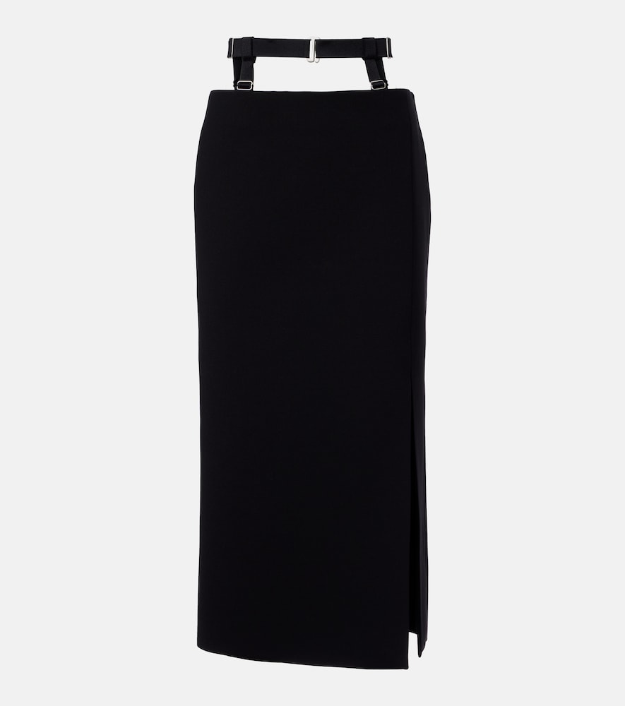 Cutout pencil skirt