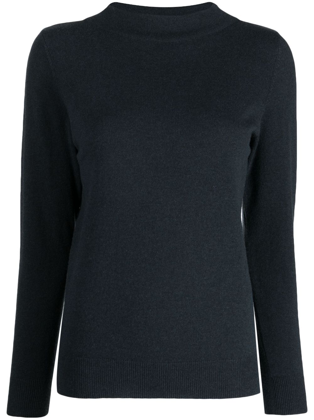 Funnel-neck cashmere jumper - Brown