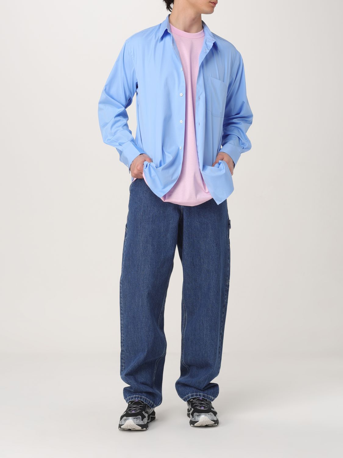 Shirt COMME DES GARCONS Men color Blue