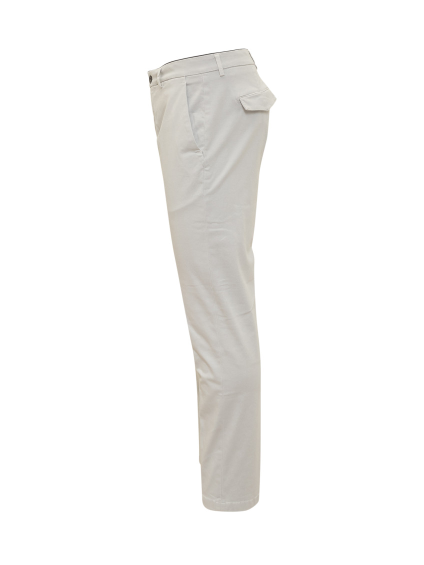 Grey Flat Front Pants