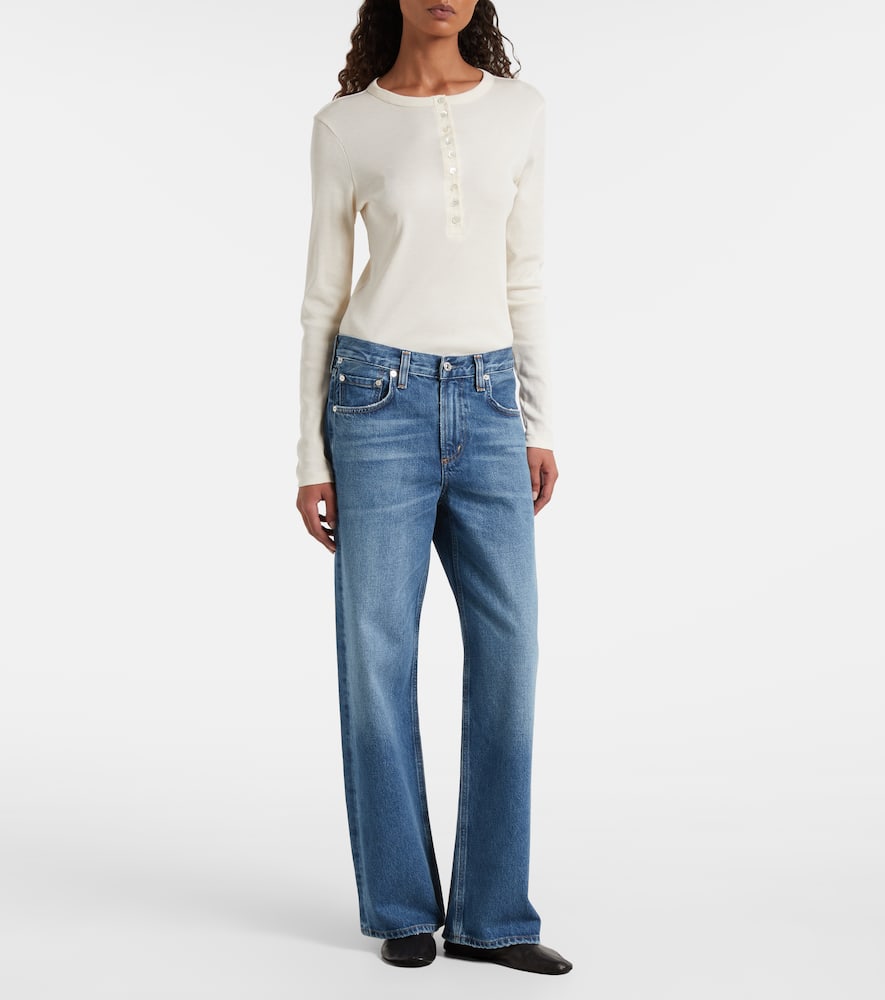 Lindz wide-leg jeans