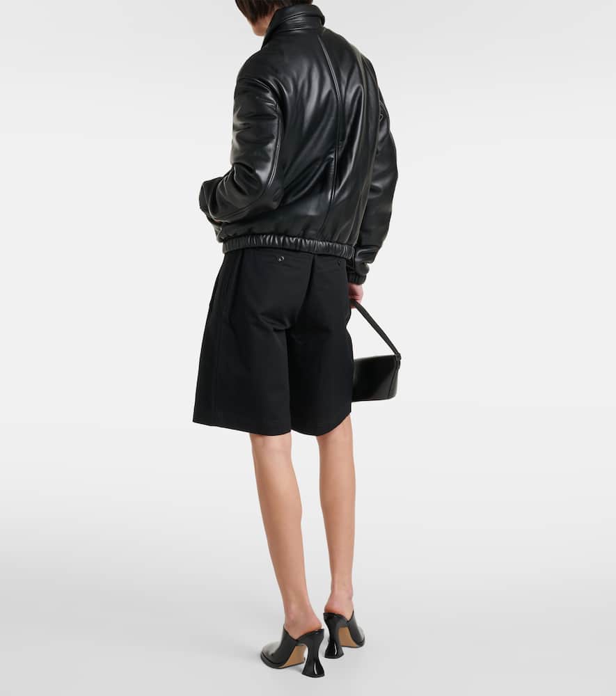 Leather jacket