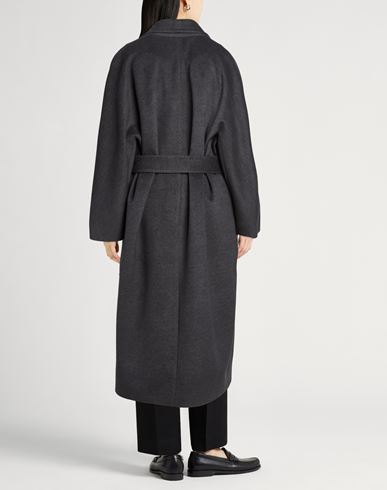 Woman Coat Grey Size 10 Wool, Polyester, Acrylic