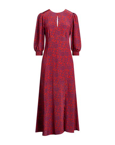 Woman Maxi dress Orange Size 2 Silk
