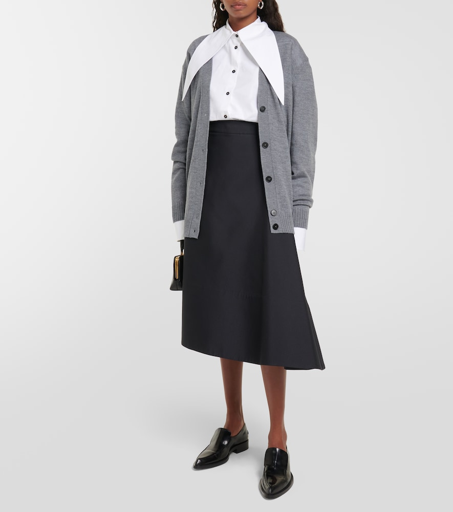 Wool cardigan