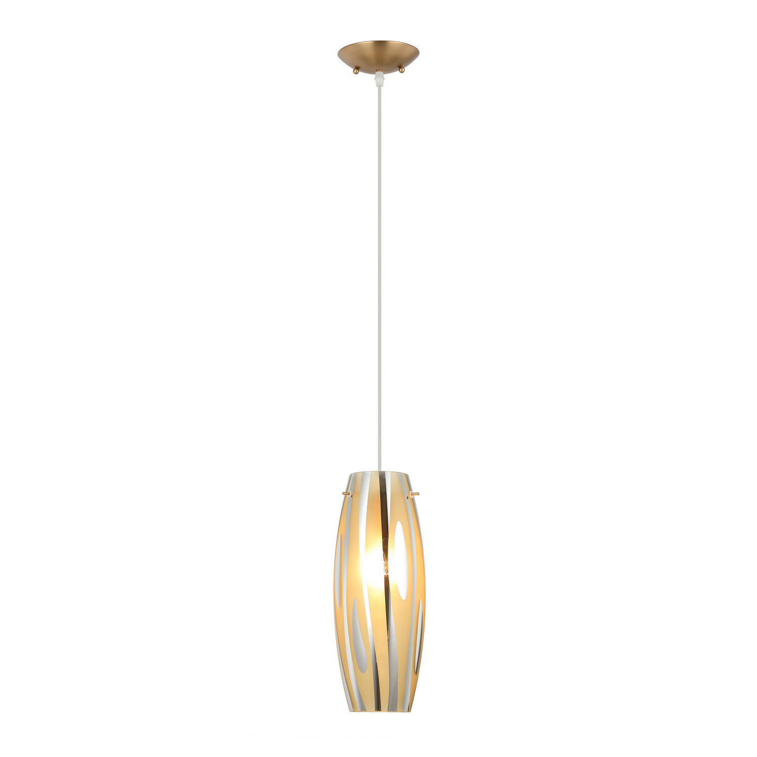 Satin Gold Pendant from the Chroman Empire Collection