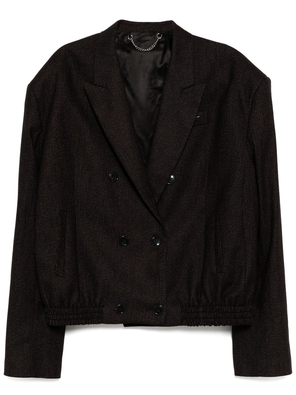 Double-breasted blazer - Black