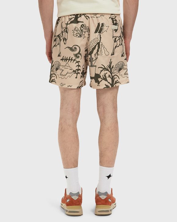 OAS Poplan Swim Shorts in Beige - Brown. M also in L, S, XL/1X