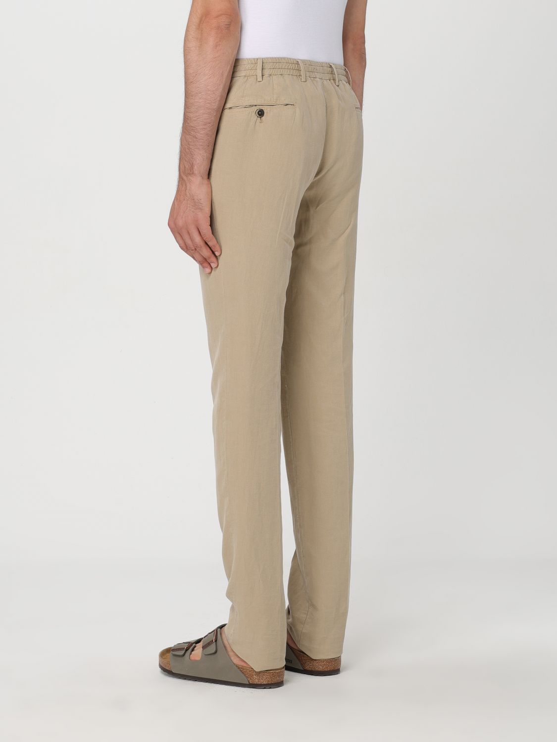 Pants Men color Beige