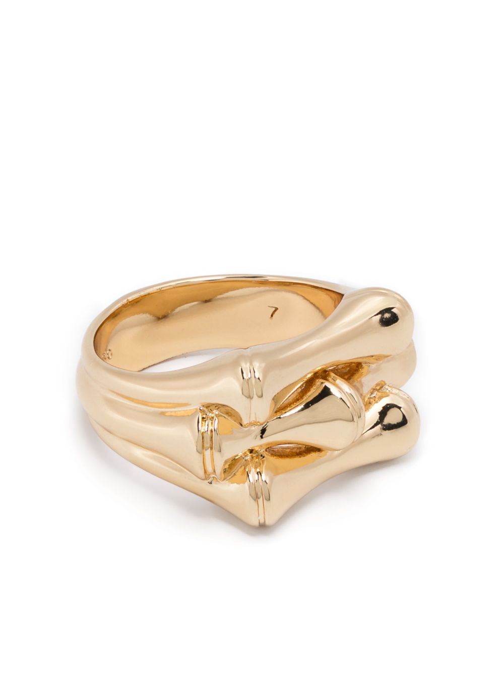 BAMBU SIGNET RING - Gold