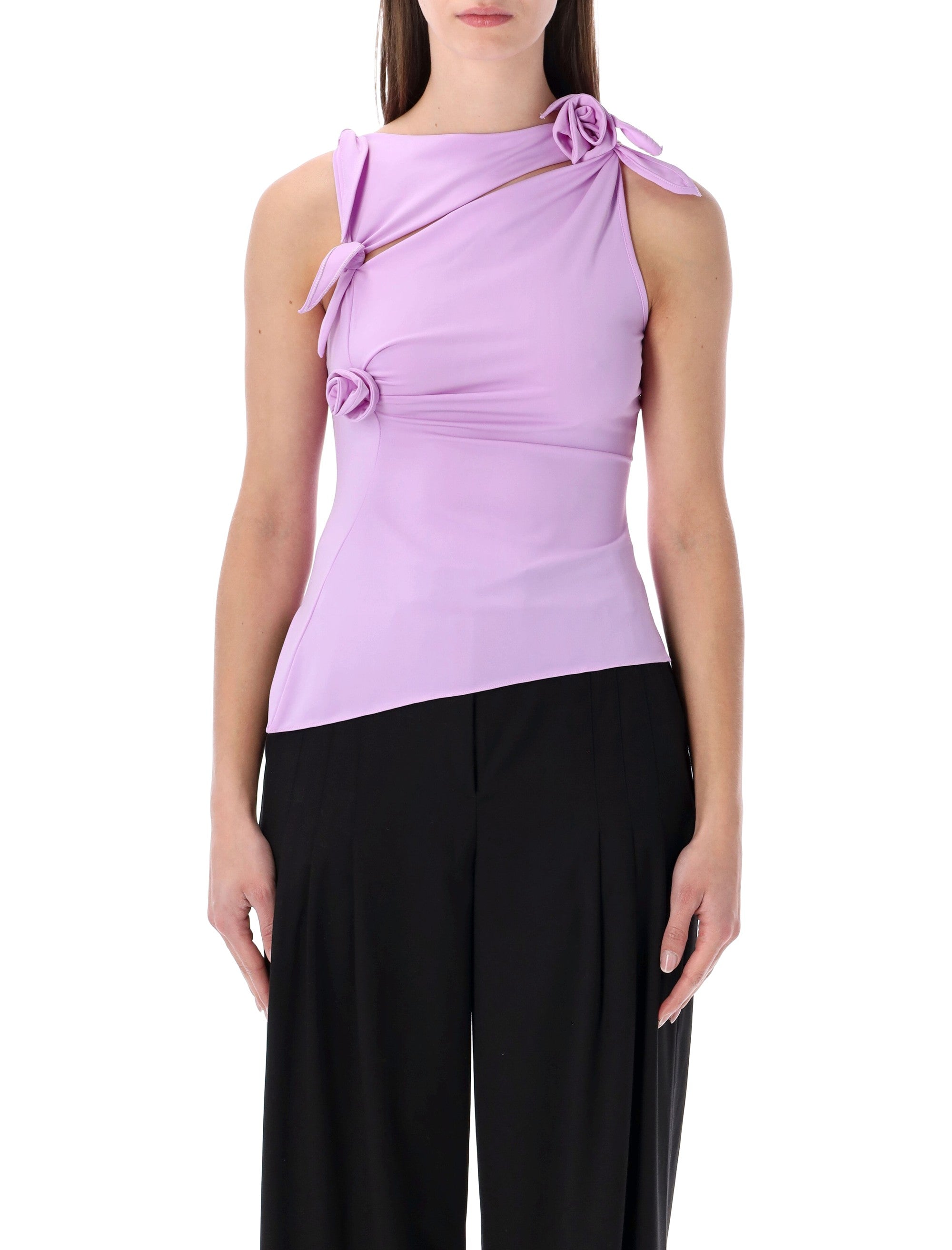 Asymmetric Flower Top