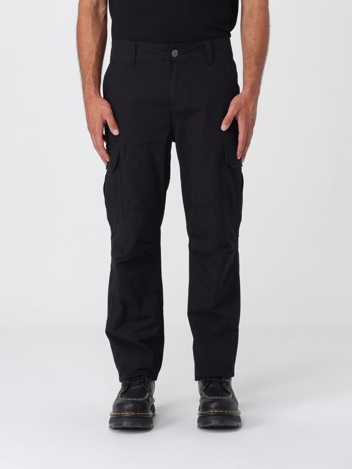 Pants Men color Black