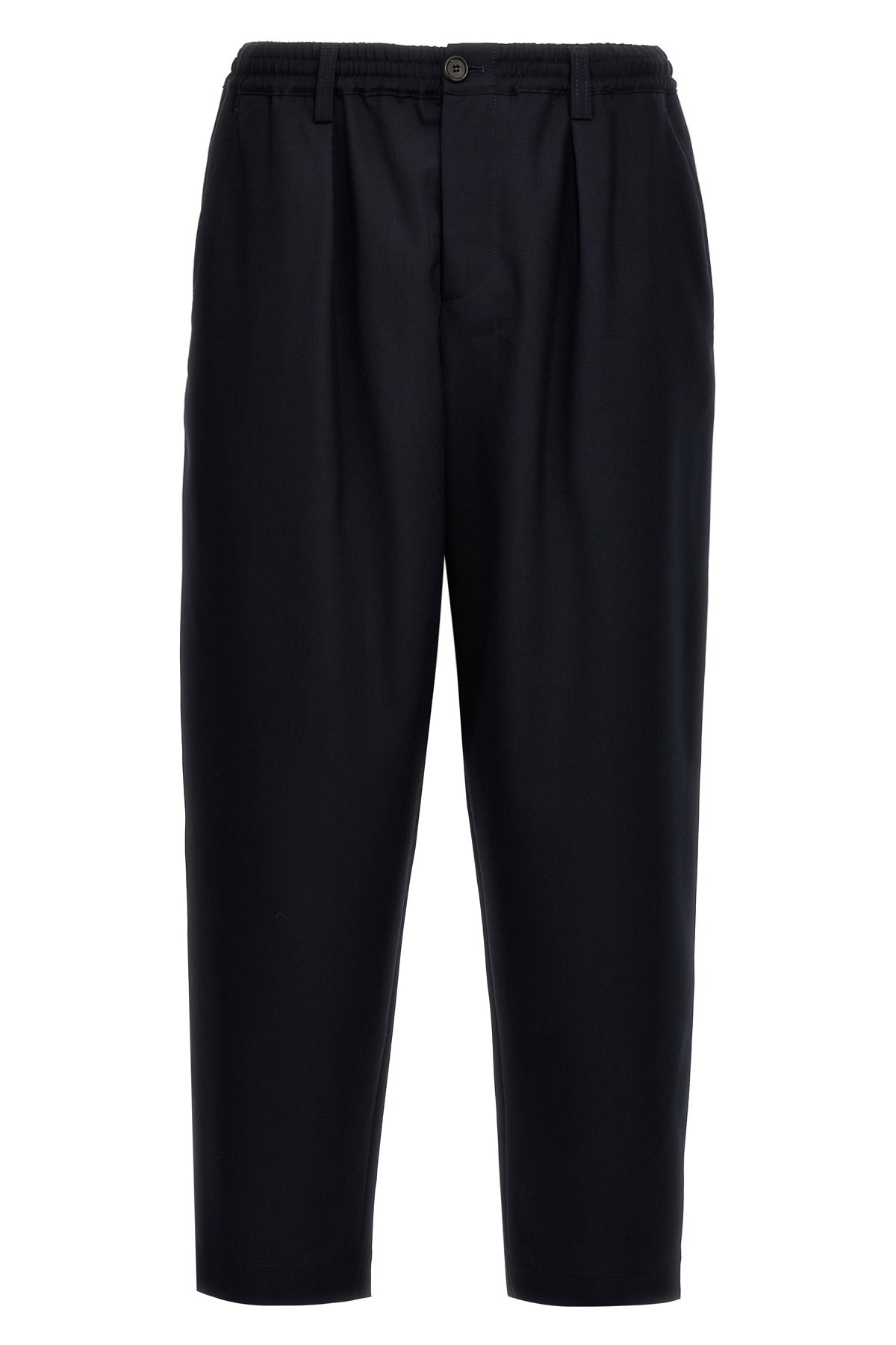 Tropical Wool Crop Pants