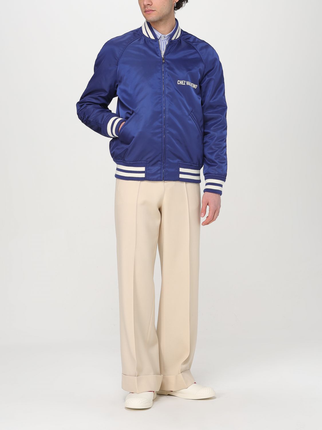 Jacket Men color Blue
