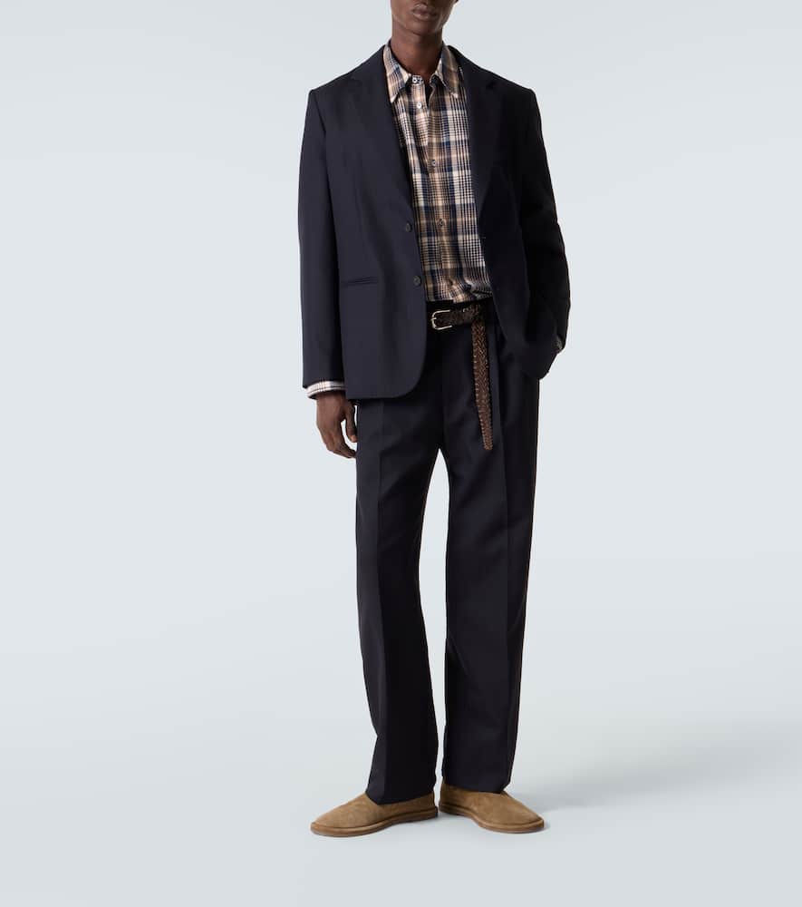 X Aaron Levine Burlington wool blazer