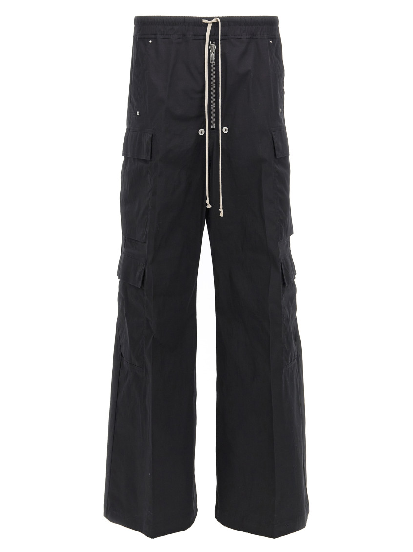 Black Loose Cargo Pants