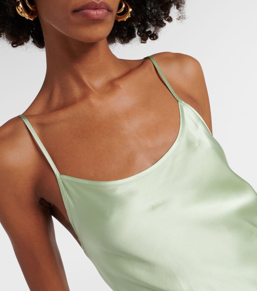 Victoria Beckham Satin slip dress