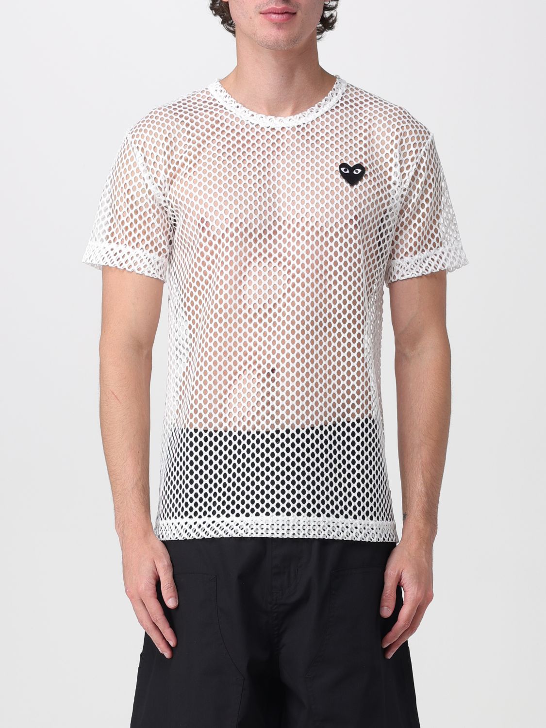 COMME DES GARÇONS PLAY Polo Shirt Men color White