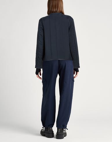 Woman Puffer Midnight blue Size S Polyamide, Polyurethane