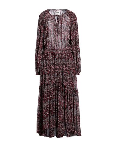 Woman Midi dress Dark brown