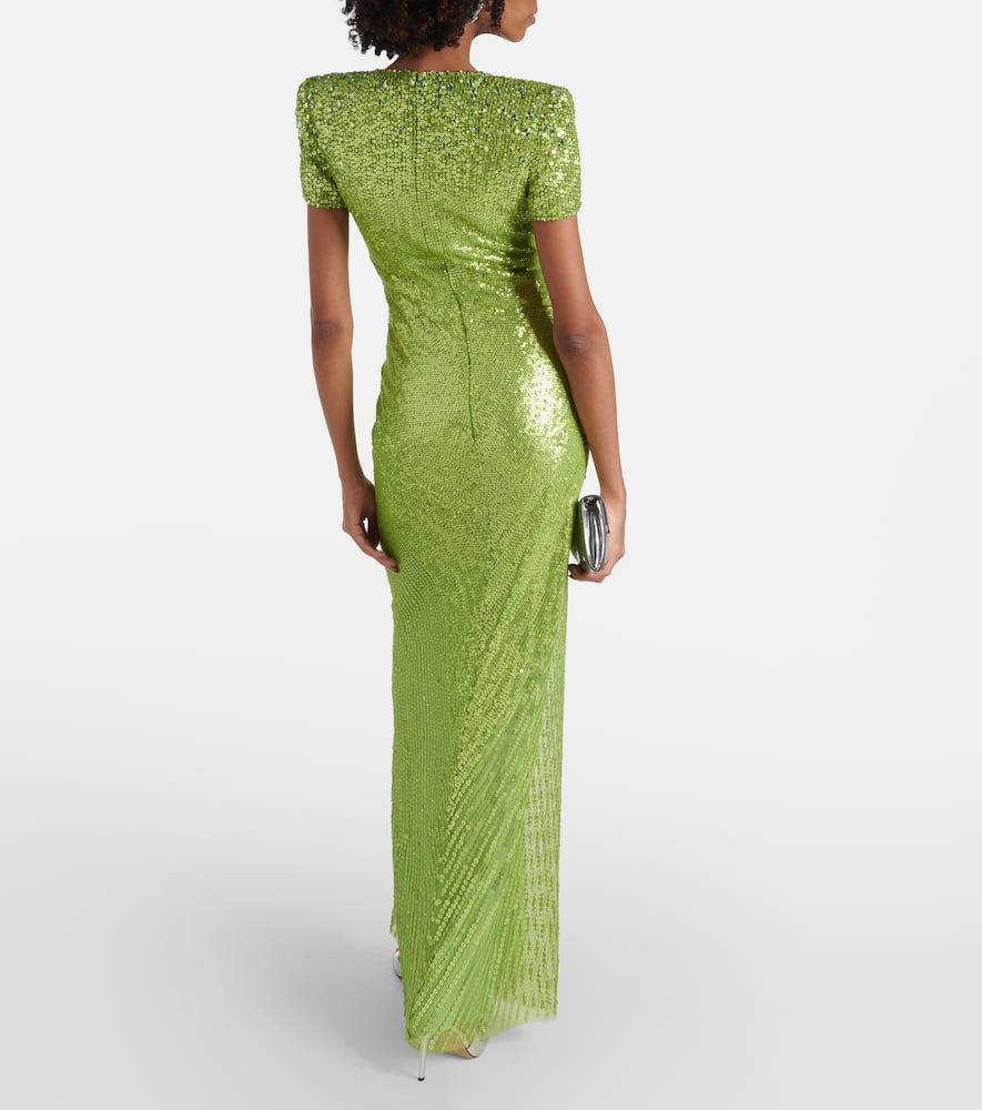 Jenny Packham Nymph sequined gown