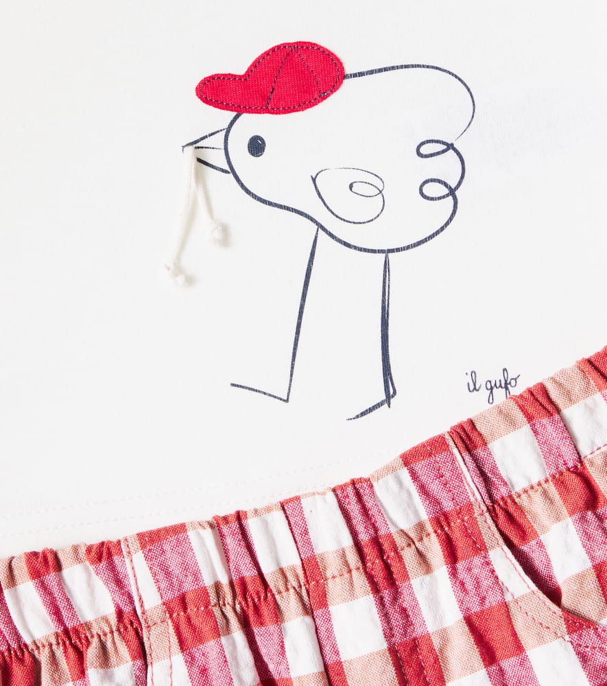 Baby Set aus T-Shirt und Shorts