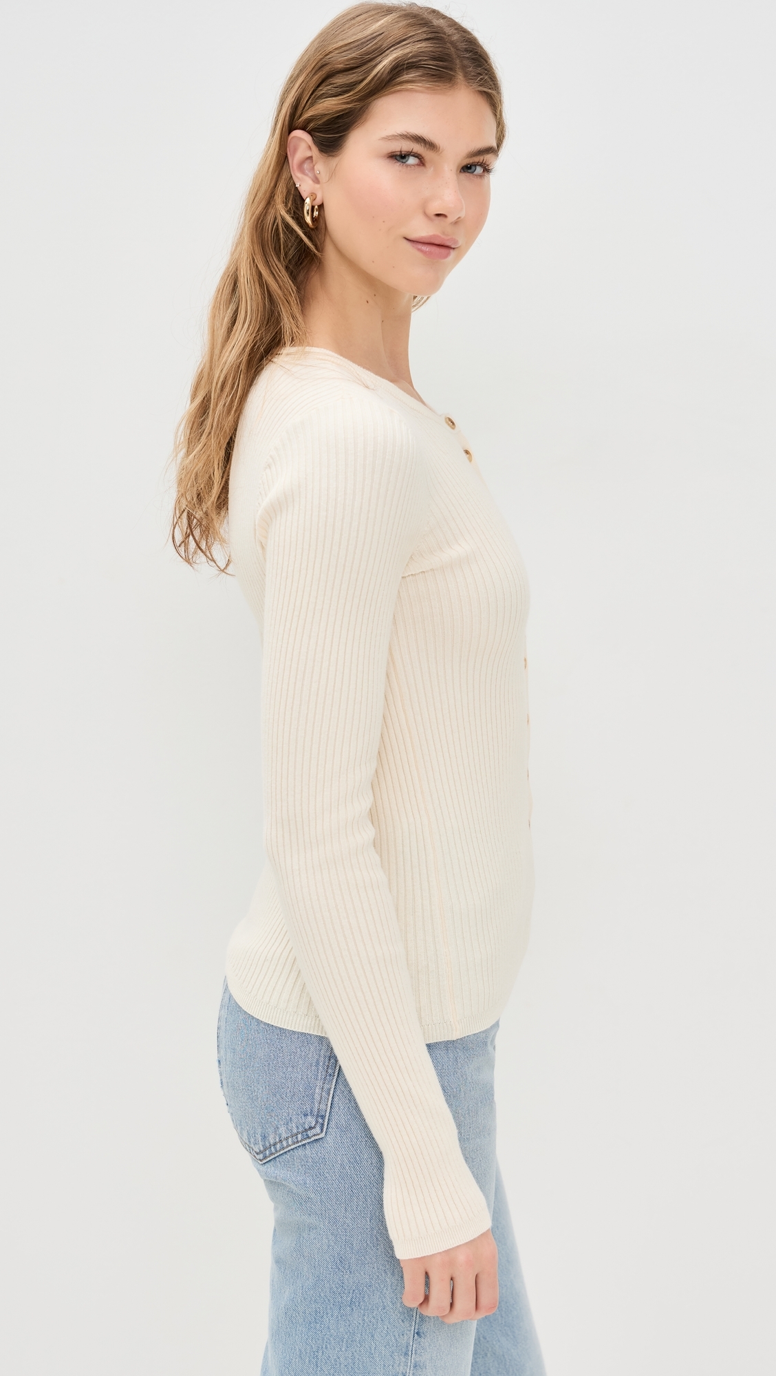 Milo Cardigan Whipped Cream