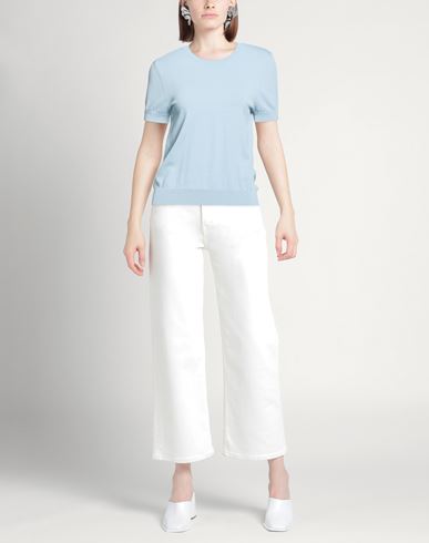 Woman Sweater Light blue Size 6 Viscose, Polyamide