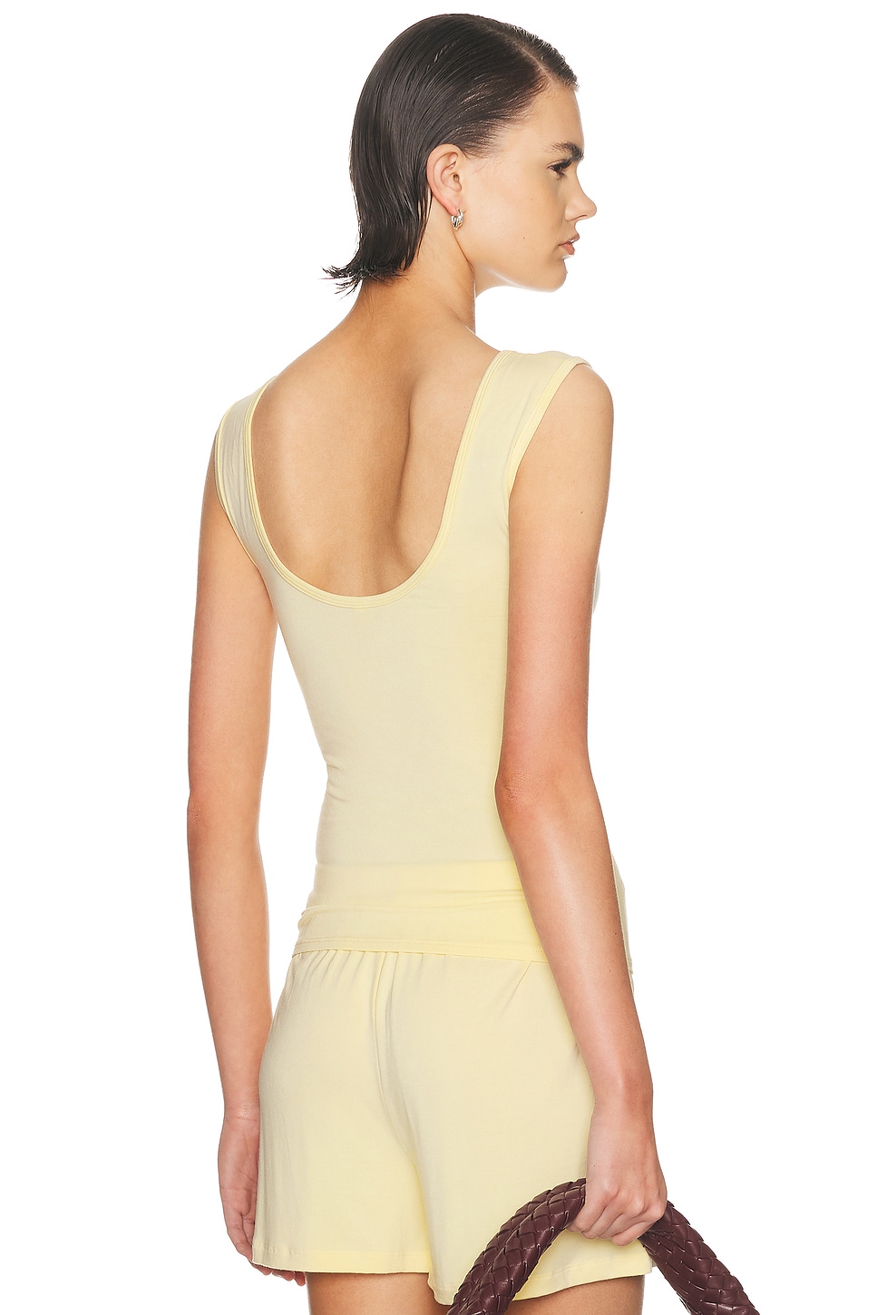 KYE Bateau Sleeveless Top in Navy - Navy. 4 also