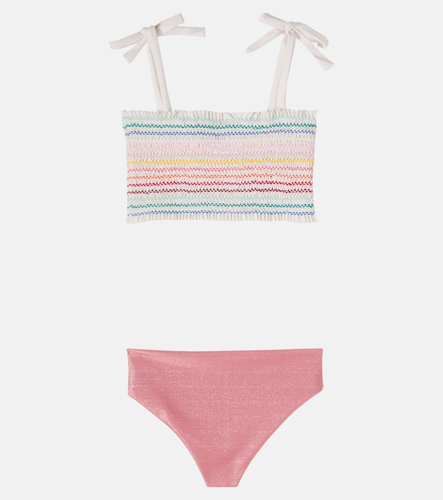 Smocked bikini
