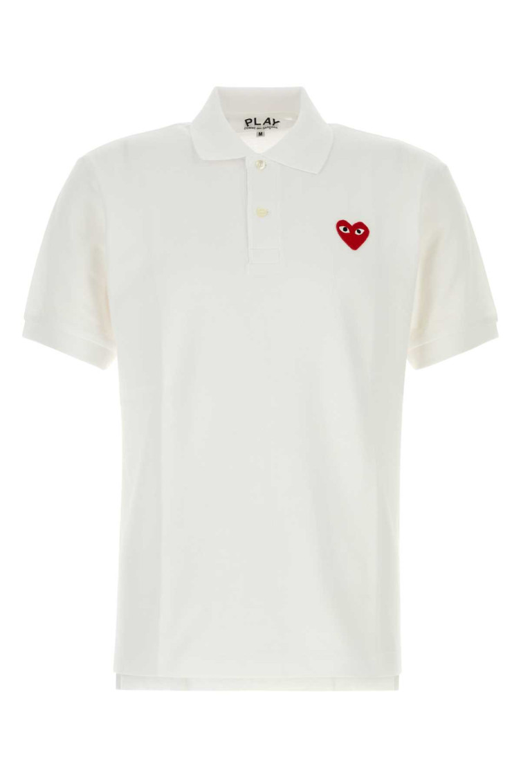 Polo Shirt Men color White