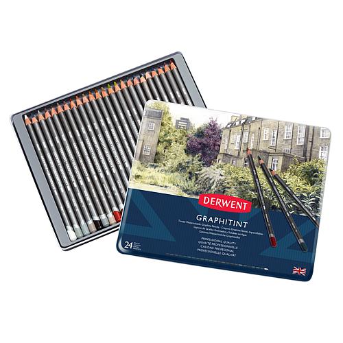 Graphitint 24-piece Graphite Colored Pencil Set