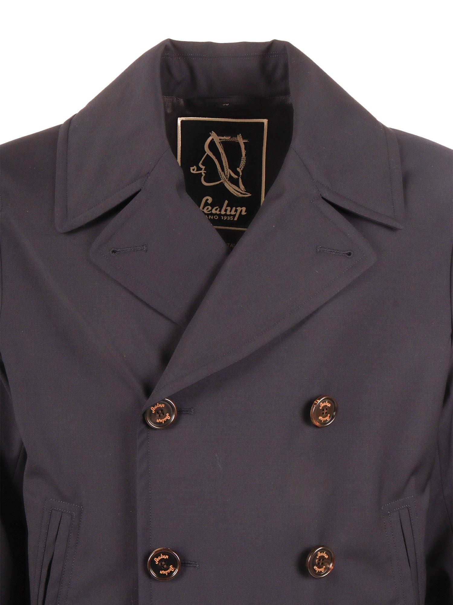 Sealup Peacoat Amalfi In Lana Vergine