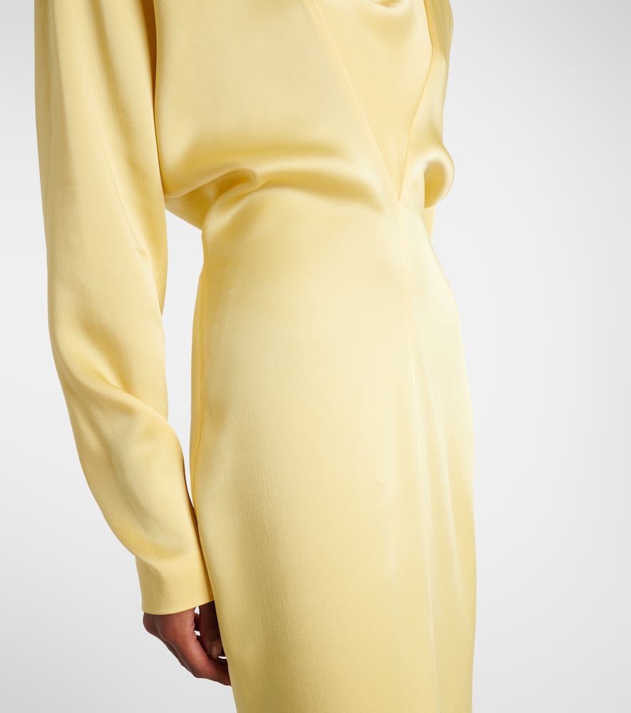 Satin gown