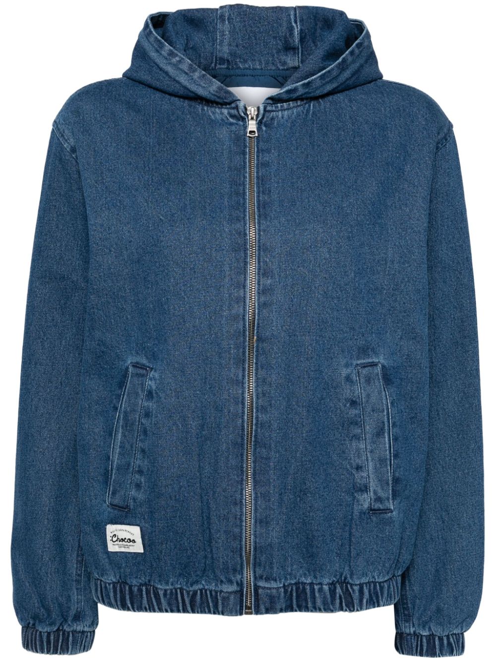 Zip-up denim jacket - Blue