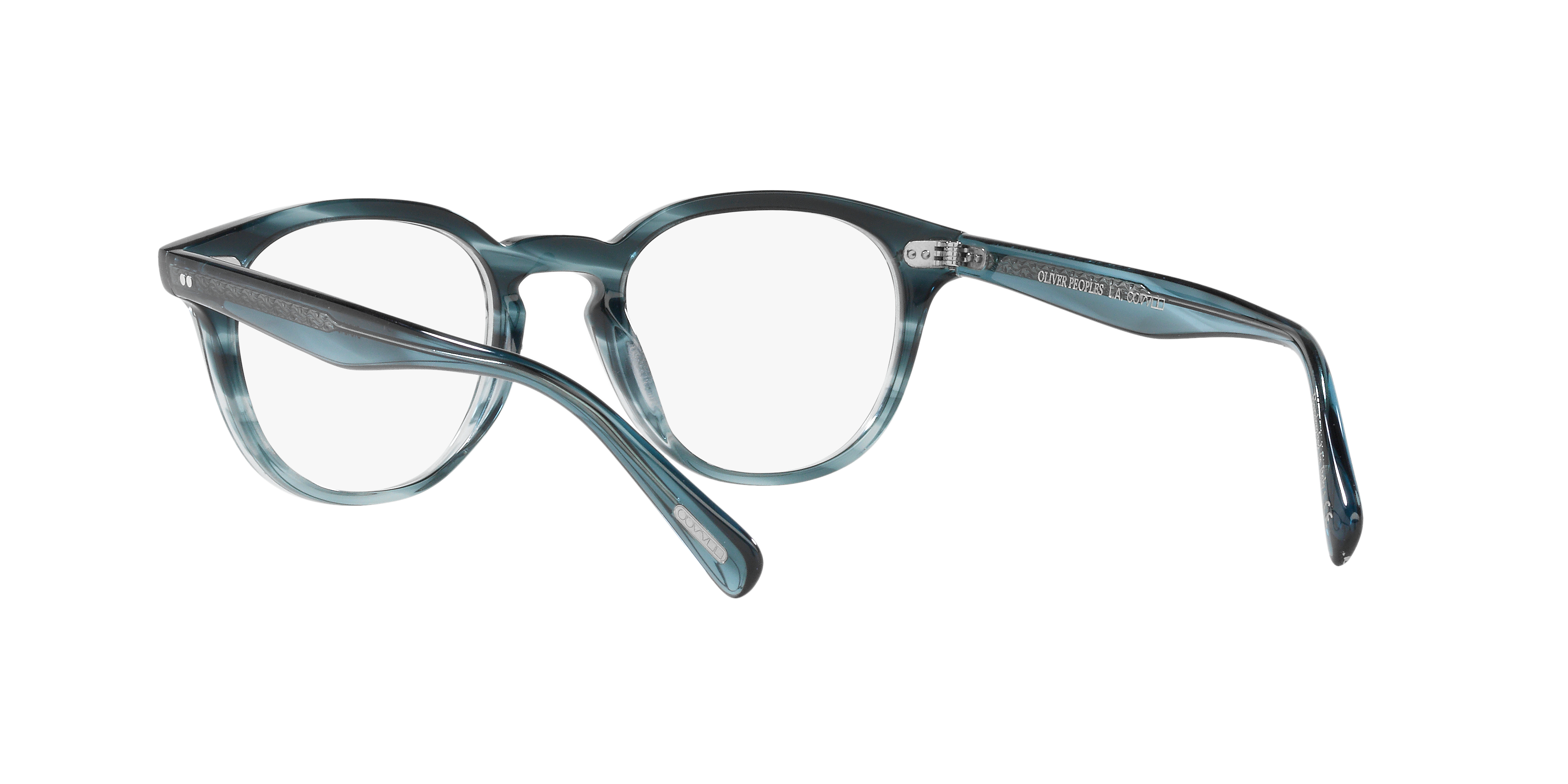 Oliver Peoples Unisex Oliver Peoples OV5454U DESMON 1704 Optical frames Acetate Blue Transparent Pantos Norma