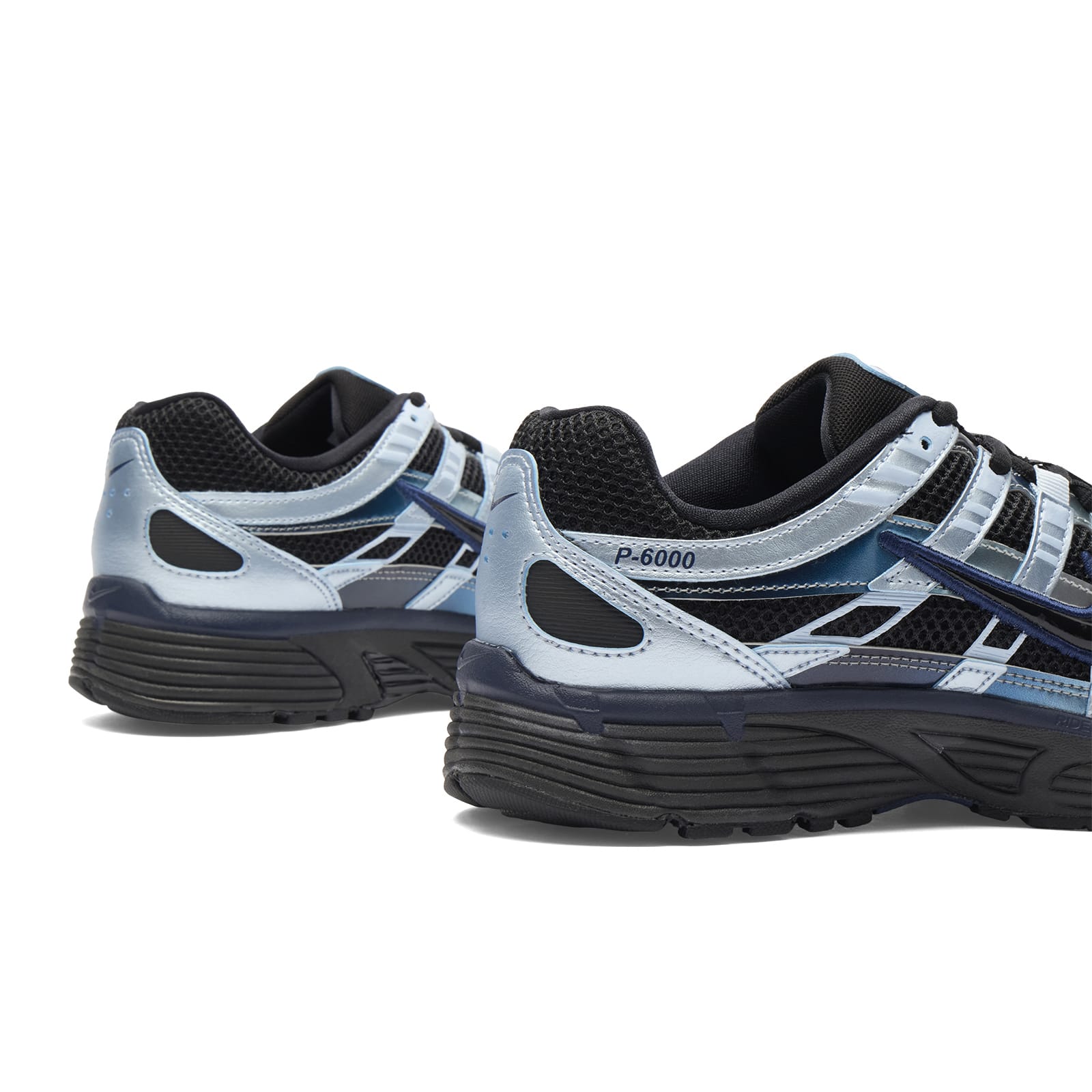 Women's P-6000 Sneaker Black/Blue/Silver