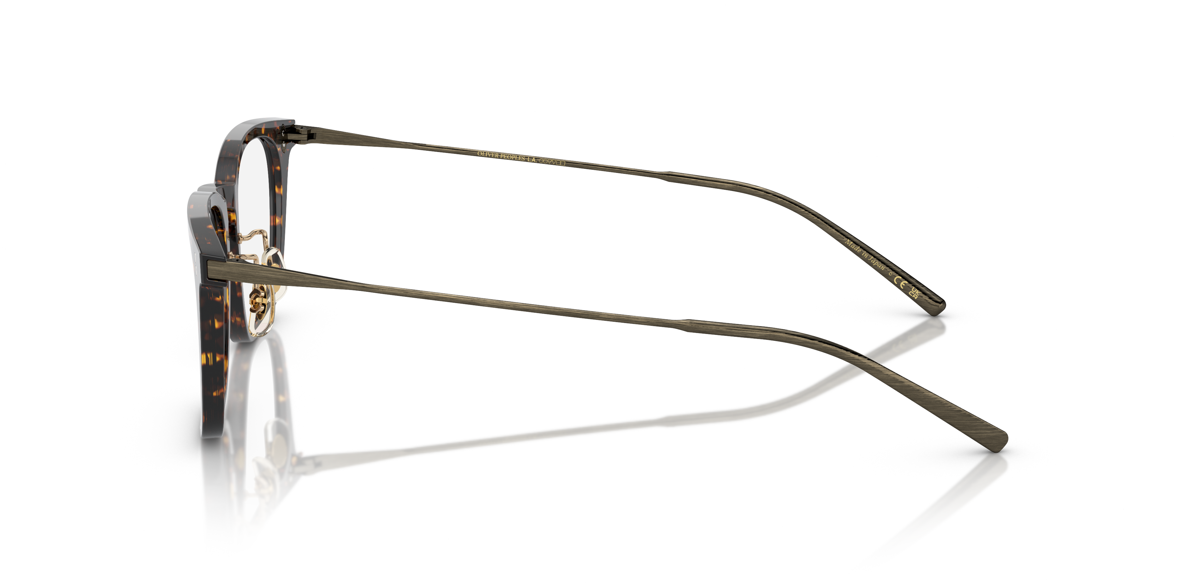 Oliver Peoples Unisex Oliver Peoples OV5543 LOFTIN 1741 Montature da vista Acetato Tartaruga Trasparente Pillow Normale