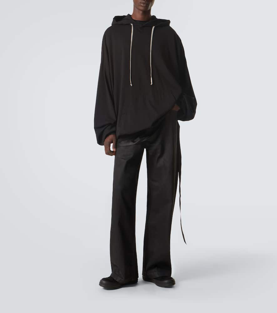 DRKSHDW Hun cotton jersey hoodie