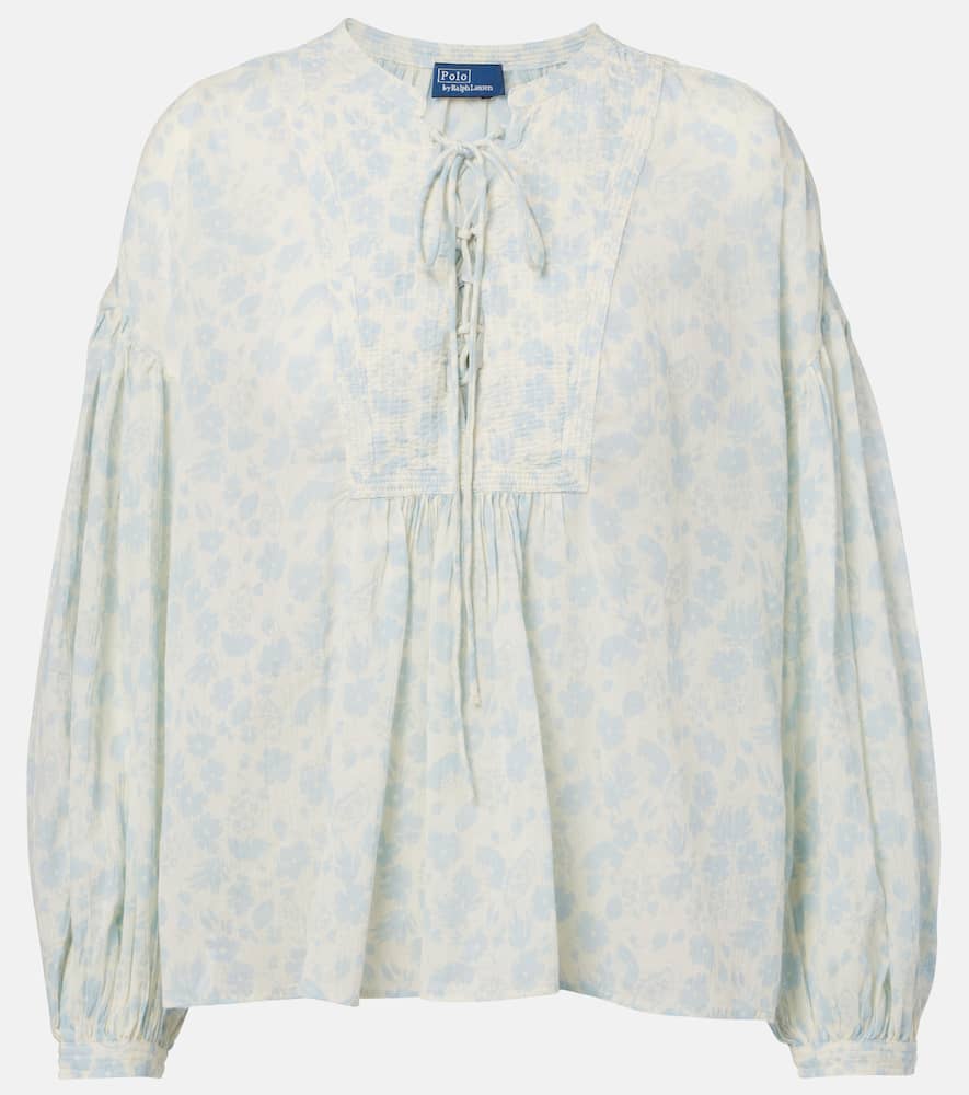 Polo Ralph Lauren Floral cotton blouse