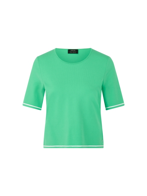 Marc Cain Rethink Together fine knit jumper, green, 36 N