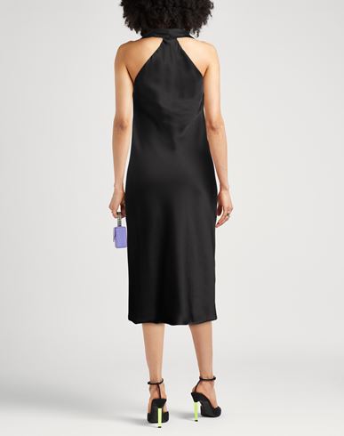 Norma Kamali Woman Midi dress Black Size 0 Polyester