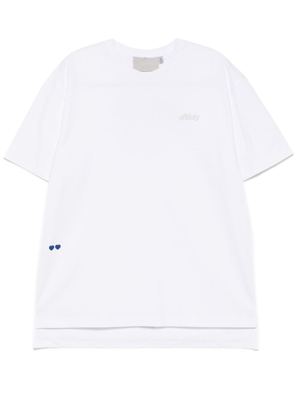 Blue love T-shirt - Black
