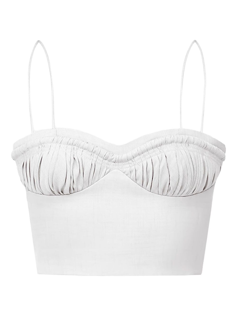 CHATS BY C.DAM Pamela top - White