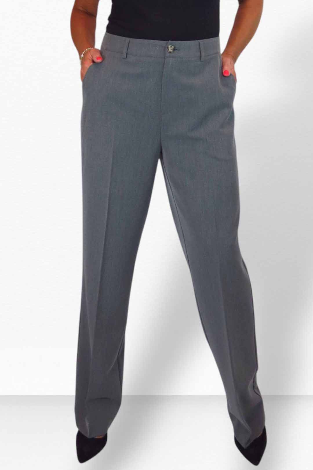 Paulo Due 2 Piece Tailored Trouser Suit In Grey